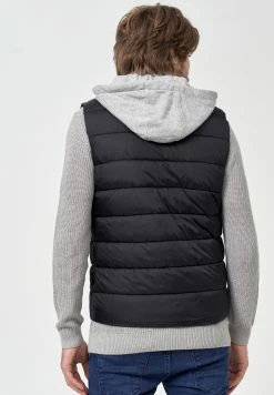 Indicode Jeans Stockton - Bodywarmer - Black -Indicode Jeans Winkel 0102373ed26a43a0b16b74205f84c7f9