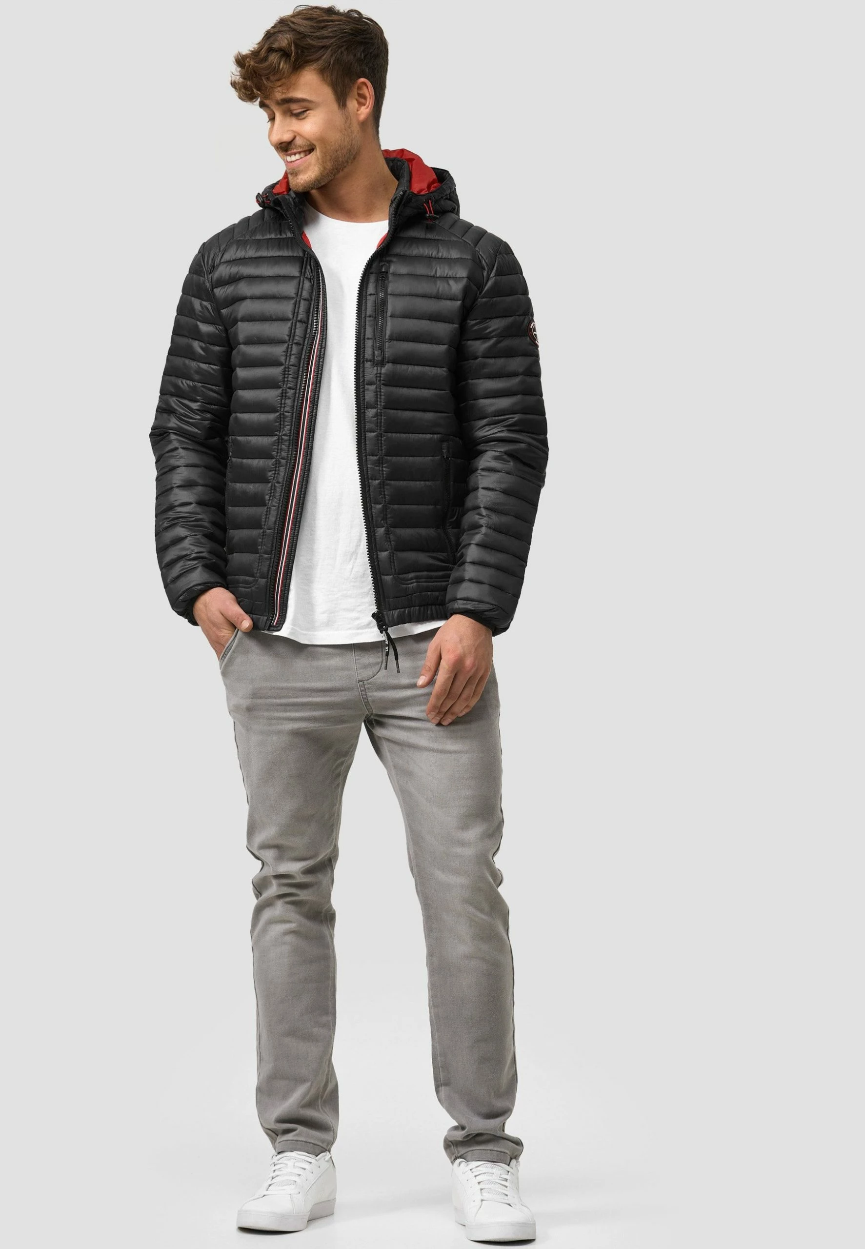 Indicode Jeans Aguillar - Winterjas - Black 1 Indicode Jeans Aguillar - Winterjas - Black