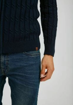 Indicode Jeans Paulomo - Vest - Navy -Indicode Jeans Winkel 1da30d2ea65b478eb71f7c3bcc99278b