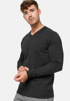 Indicode Jeans Beam - Trui - Charcoal Mix -Indicode Jeans Winkel 28adc17b1b944fc58c68b6a8bbbfb8b7