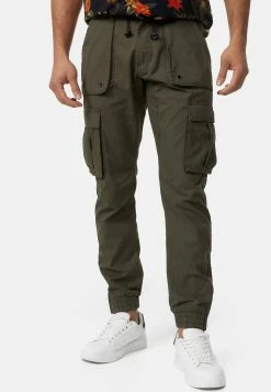 Indicode Jeans Cargobroek - Army -Indicode Jeans Winkel 44718f9df6b34c51a01d9a406e05e1dd