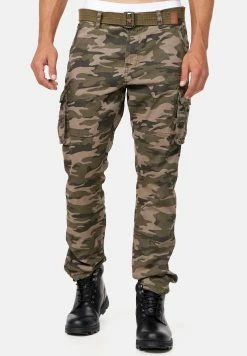 Indicode Jeans William - Cargobroek - Dired Camouflage