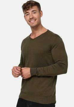Indicode Jeans Beam - Trui - Army -Indicode Jeans Winkel 5cecd665aaa741729ebf5faefb042db9