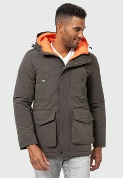 Indicode Jeans Waters - Parka - Raven
