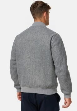 Indicode Jeans Übergangs Hamo - Bomberjacks - Grey Mix -Indicode Jeans Winkel 76b7e64a35794c45b3b970d89bb7e875