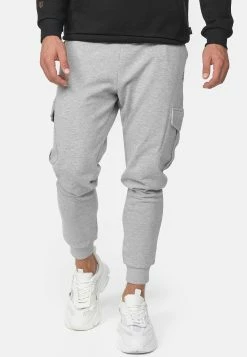 Indicode Jeans Bendner - Cargobroek - Grey Mix