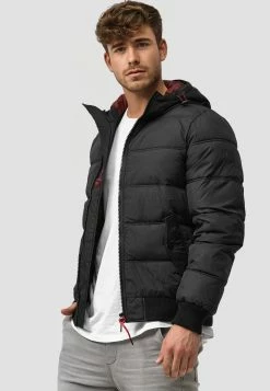 Indicode Jeans Adrian - Winterjas - Black -Indicode Jeans Winkel 89eca3ff0ba344919b5ab6c4d4b1d986