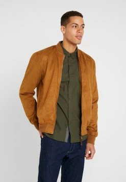 Indicode Jeans Wayne - Imitatieleren Jas - Camel