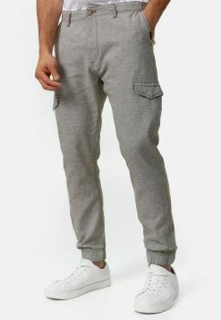 Indicode Jeans Booth - Cargobroek - Dark Olive -Indicode Jeans Winkel 98c2a2bca4de4719b090b7d5d63f2aeb