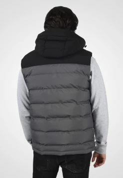Indicode Jeans Idiulius - Bodywarmer - Dk Grey -Indicode Jeans Winkel a45c8b2124634f4db1e26ec5f3522015