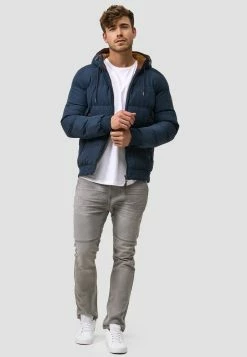 Indicode Jeans Winterjas - Navy