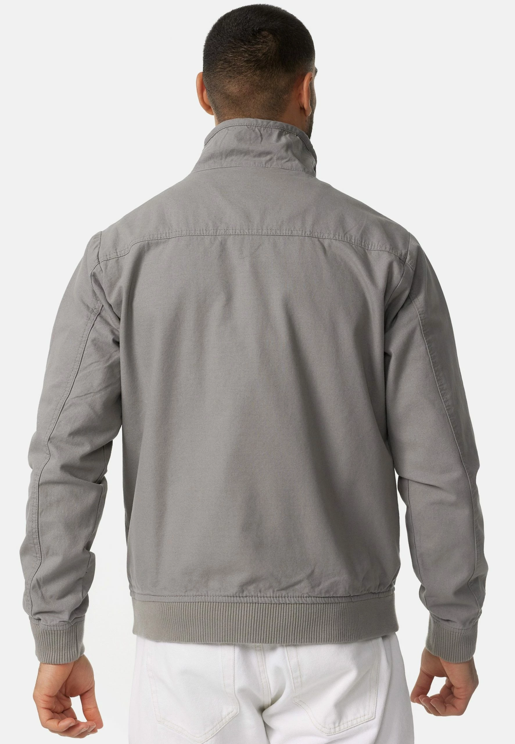 Indicode Jeans Übergangs Forty - Jas - Lt Grey 3 Indicode Jeans Übergangs Forty - Jas - Lt Grey - Afbeelding 3