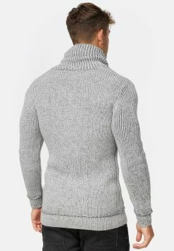 Indicode Jeans Keshawn - Trui - Grau -Indicode Jeans Winkel b3844f39ad0a45978d6aec4b758467cd