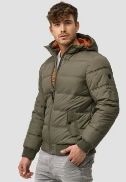 Indicode Jeans Adrian - Winterjas - Army -Indicode Jeans Winkel c83ce53e0fb44ae59228d4ea2d7fe188