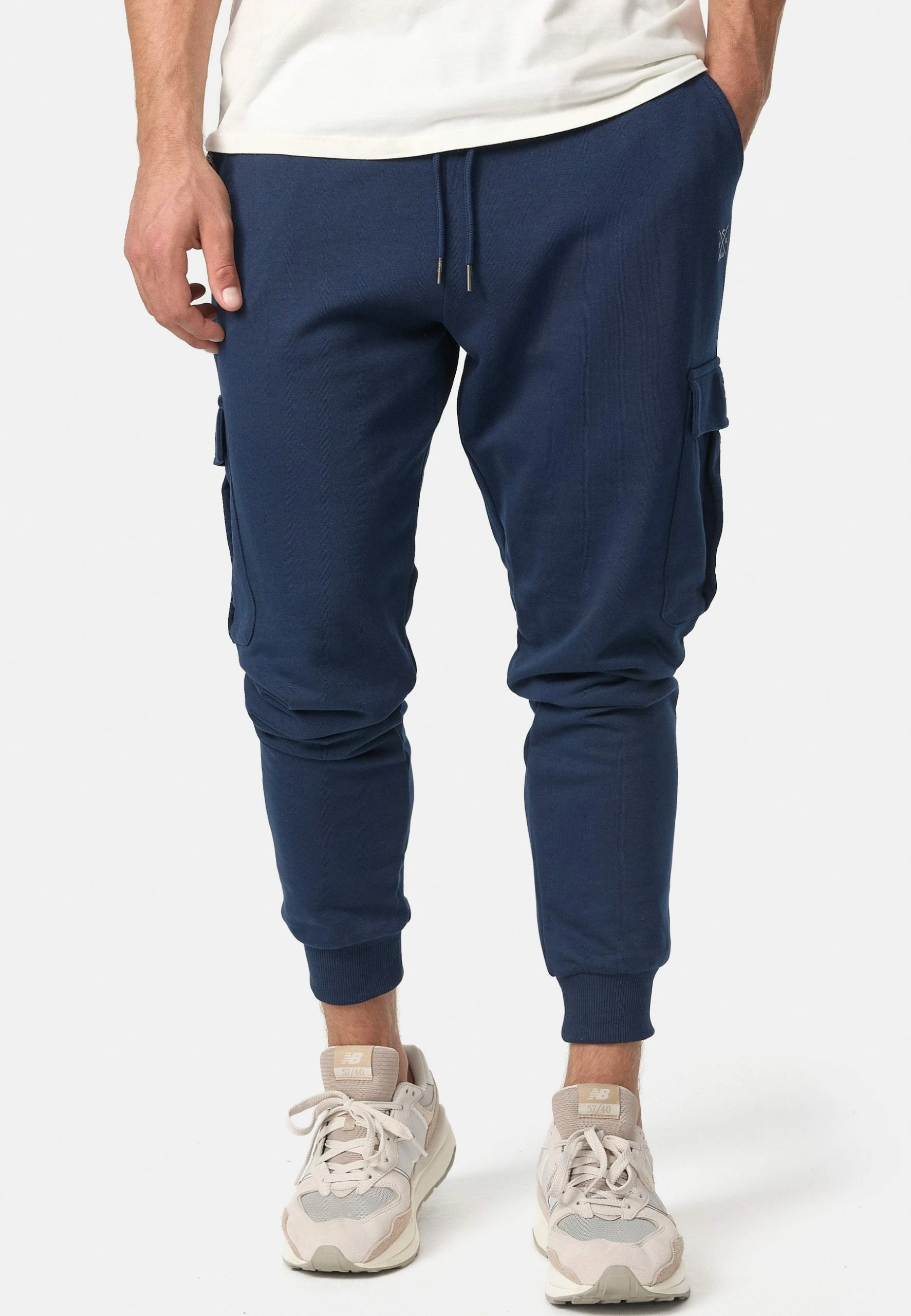 Indicode Jeans Bendner - Cargobroek - Navy 4 Indicode Jeans Bendner - Cargobroek - Navy - Afbeelding 4