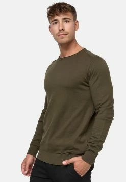 Indicode Jeans Gamal - Trui - Army