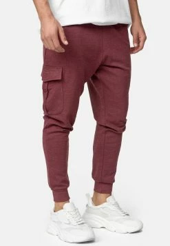 Indicode Jeans Bendner - Cargobroek - Bordeaux Mix