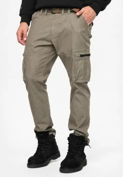 Indicode Jeans Analia - Cargobroek - Army