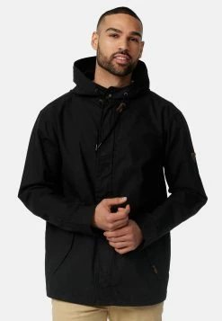 Indicode Jeans Lough - Lichte Jas - Black