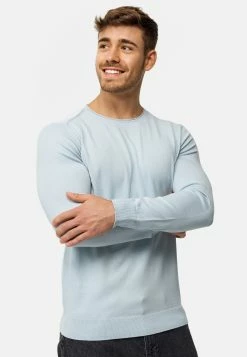 Indicode Jeans Gamal - Trui - Celestial Blue