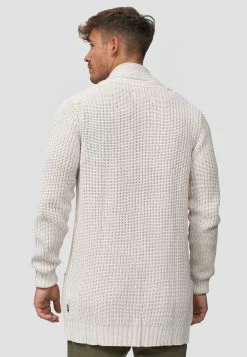 Indicode Jeans Anaheim - Vest - Ecru Mix -Indicode Jeans Winkel f9b830e51ce34c9085650727385c6134