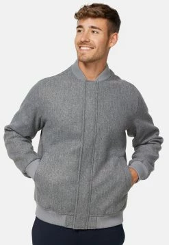 Indicode Jeans Übergangs Hamo - Bomberjacks - Grey Mix