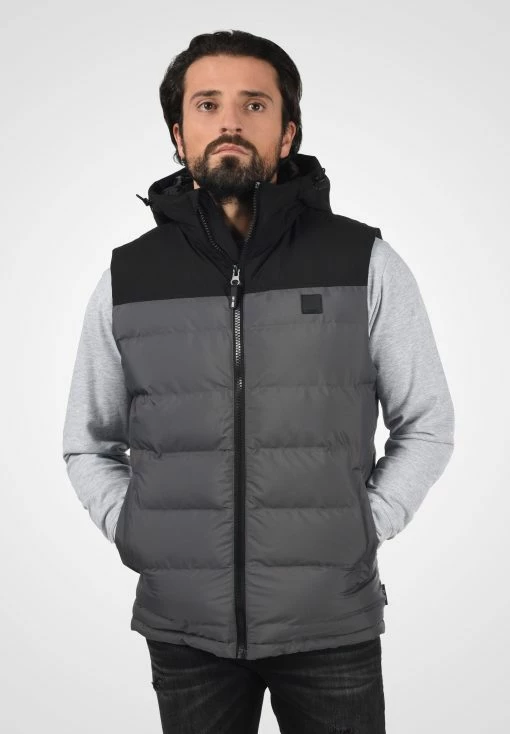 Indicode Jeans Idiulius - Bodywarmer - Dk Grey -Indicode Jeans Winkel fceeb9ba94b645cf96ac917911d1747c