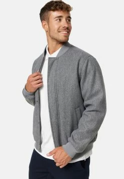 Indicode Jeans Übergangs Hamo - Bomberjacks - Grey Mix -Indicode Jeans Winkel ff79825446eb4d969d8ba971f768b032